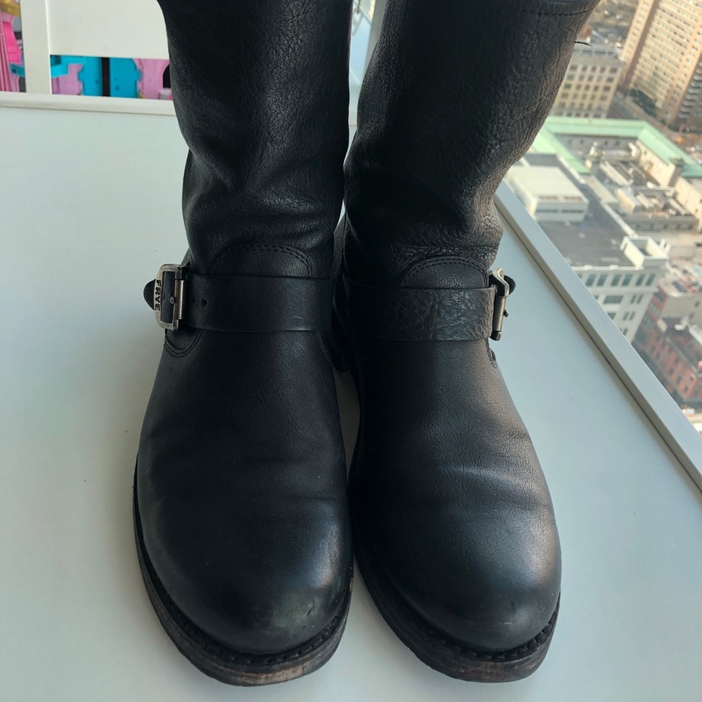 Frye Veronica short boots 8.5 black